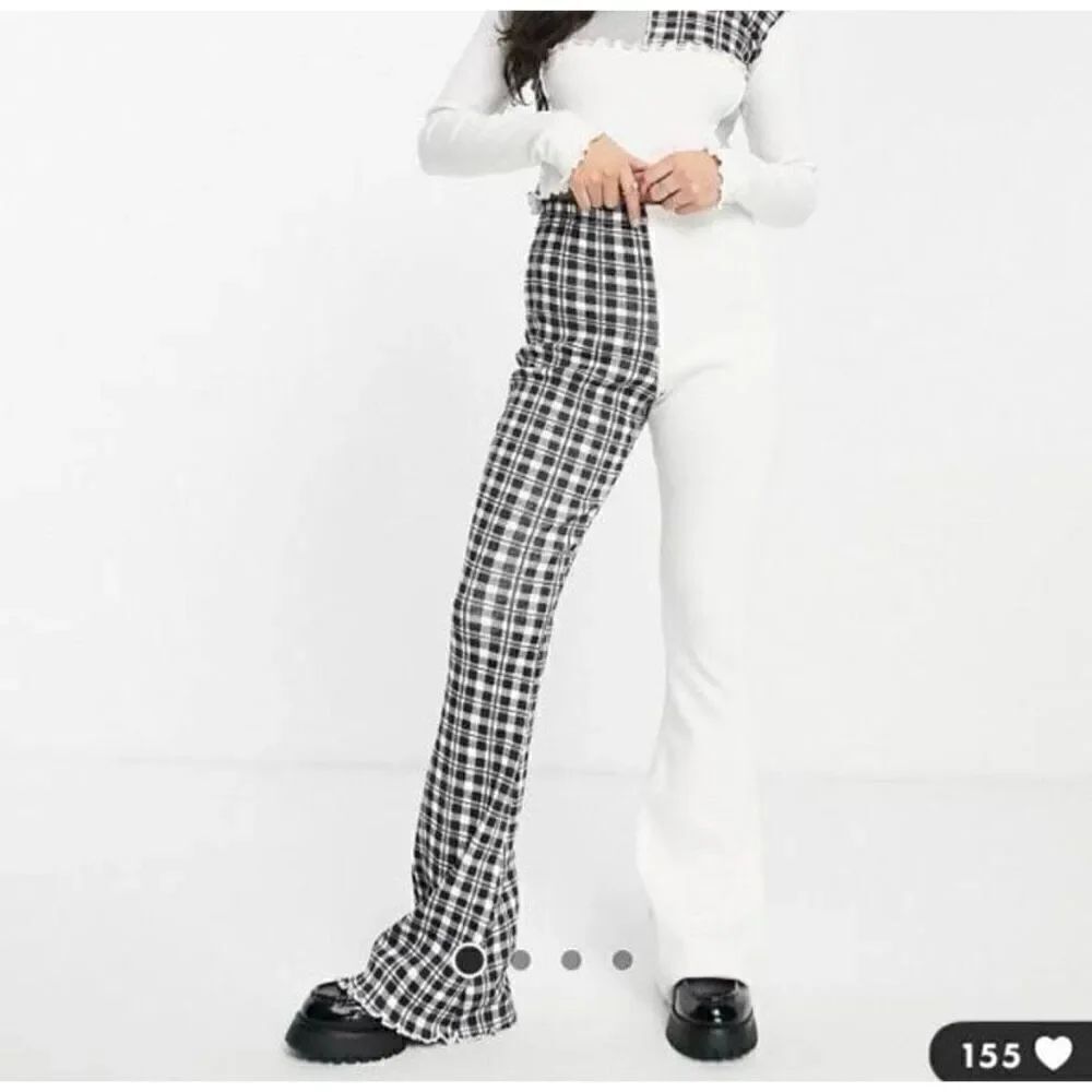 Asos Daisy Street Flare Pants Size xs